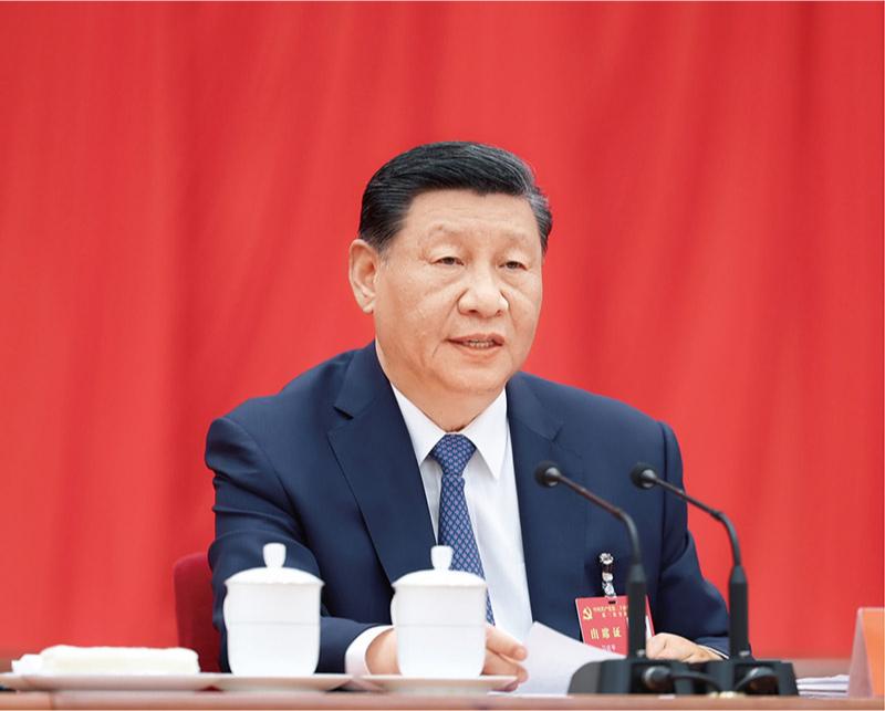 　　中國共產黨第二十屆中央委員會第三次全體會議，于2024年7月15日至18日在北京舉行。中央委員會總書記習近平作重要講話。 新華社記者 鞠鵬/攝